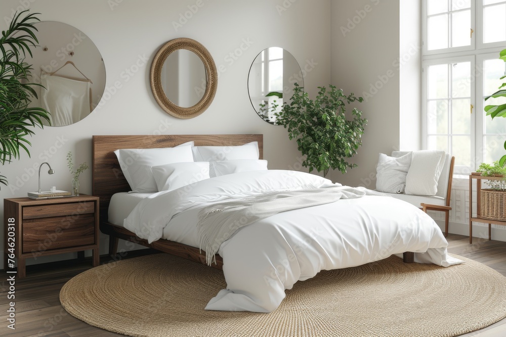 A modern minimalist approach to bedroom design