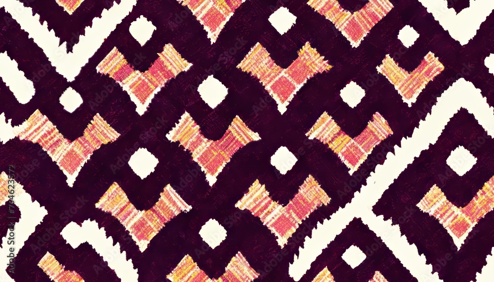 seamless pattern wit ikat seamless pattern wit ikat