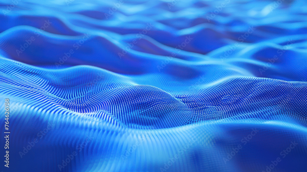 A soft gradient of blue and white creating a calm digital wave pattern symbolizing tranquility A soft gradient of blue and white creating a calm digital wave pattern symbolizing tranquility