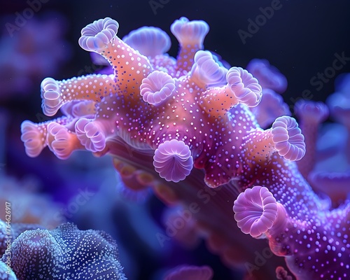 Captivating Coral Polyps:Unveiling the Microscopic Wonders of the Underwater World