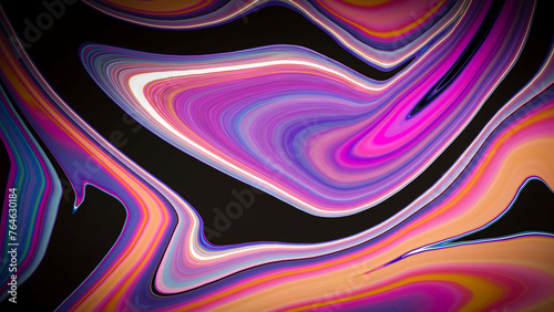 Psychedelic Euphoria: Abstract Painted Background 