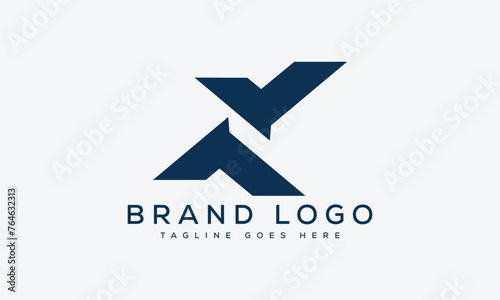 letter X logo design vector template design for brand.