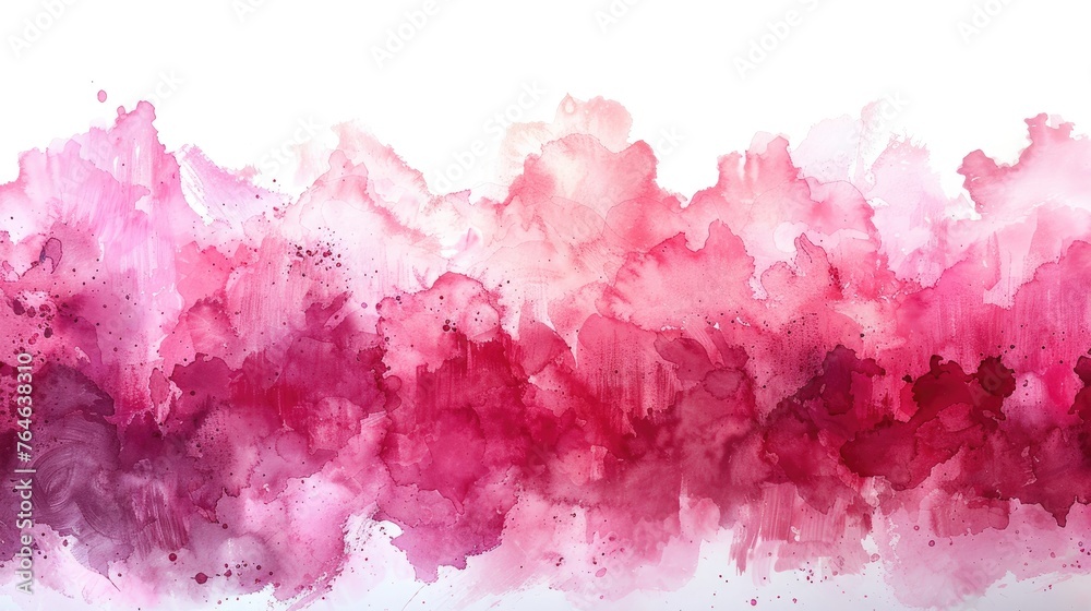 Background image with watercolor pattern in pink tones used for various designs.