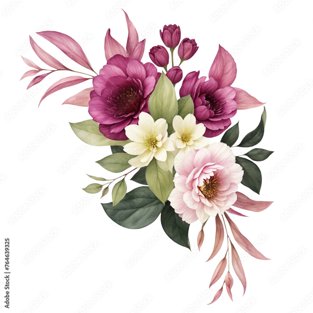 Obraz premium flower transparent background