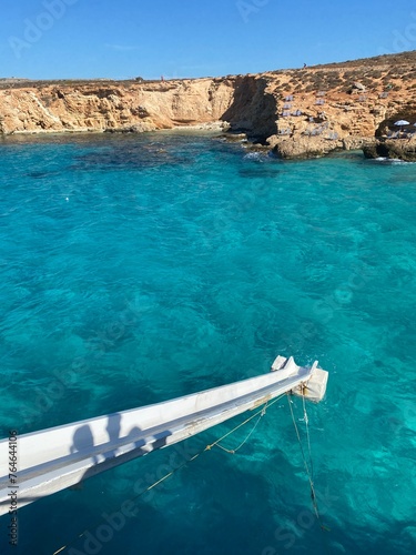 swimming pool and sea Comino Malta