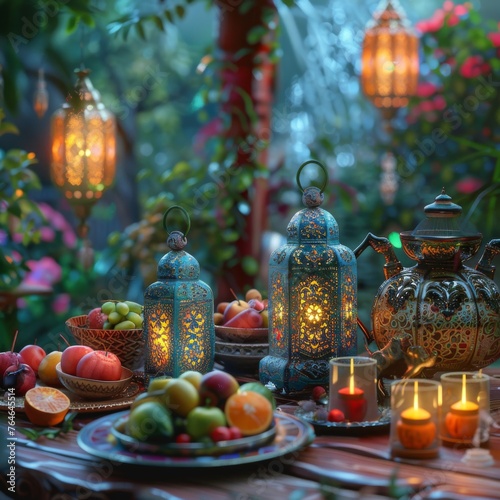 Ramadan Kareem background illustrations