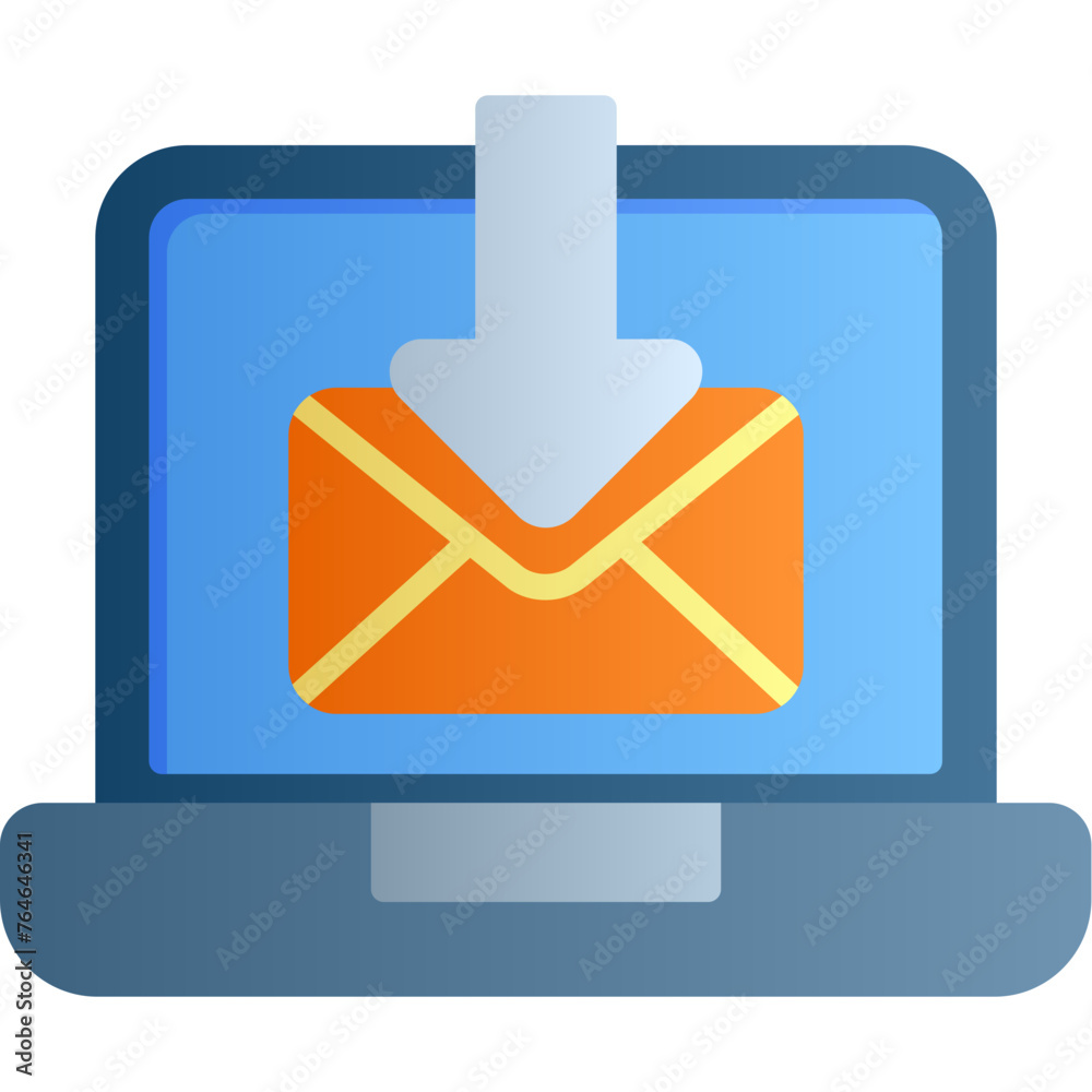 Obraz premium Message Received Icon