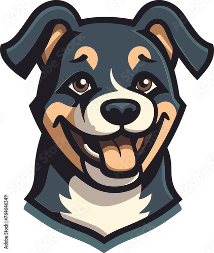 Pawsitively Playtime Dog Vector Illustrations for Playful Designs