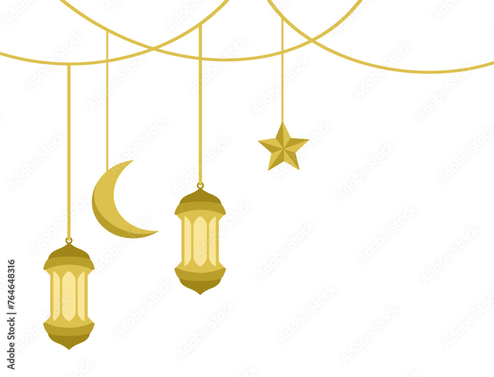 Ramadhan Kareem Lantern Background Illustration Ramadhan Kareem Lantern Background Illustration