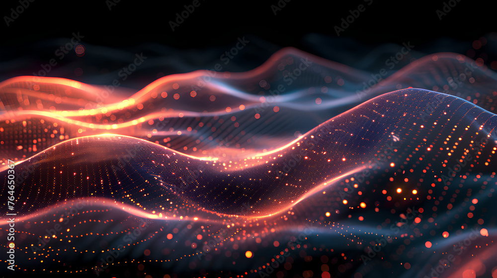 Abstract digital data background Abstract digital data background