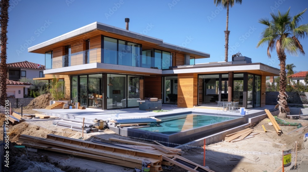 Modern Home Construction With Innovative Building Techniques And Modern Home Construction With Innovative Building Techniques And