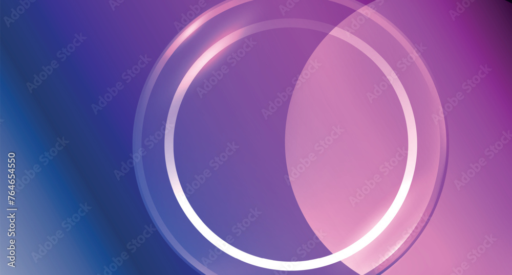 Neon glass circle copyspace for your text or product presentation geometric background. Vector illustration For Wallpaper, Banner, Background, Card, Book Illustration, landing page Neon glass circle copyspace for your text or product presentation geometric background. Vector illustration For Wallpaper, Banner, Background, Card, Book Illustration, landing page