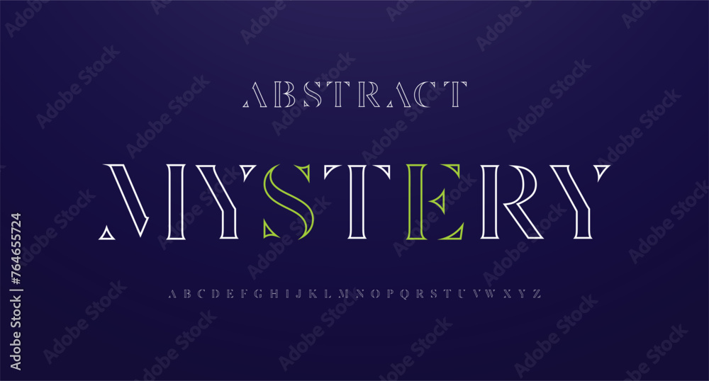 Creative Outline Double line monogram alphabet and tech fonts. Lines font regular uppercase and lowercase. Vector illustration. Creative Outline Double line monogram alphabet and tech fonts. Lines font regular uppercase and lowercase. Vector illustration.