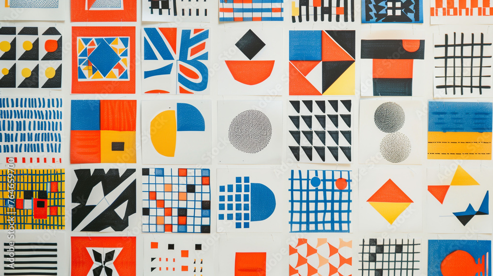 Risograph style illustration. Risograph style illustration.