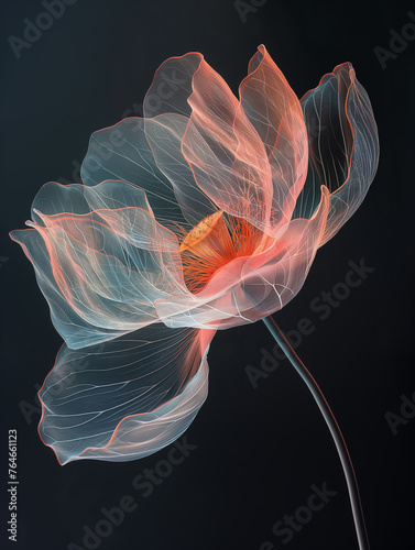 Abstract floral background