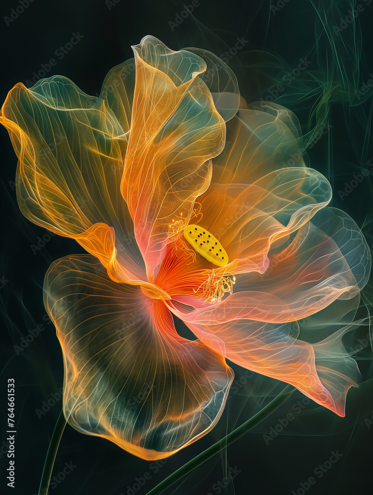 Abstract floral background