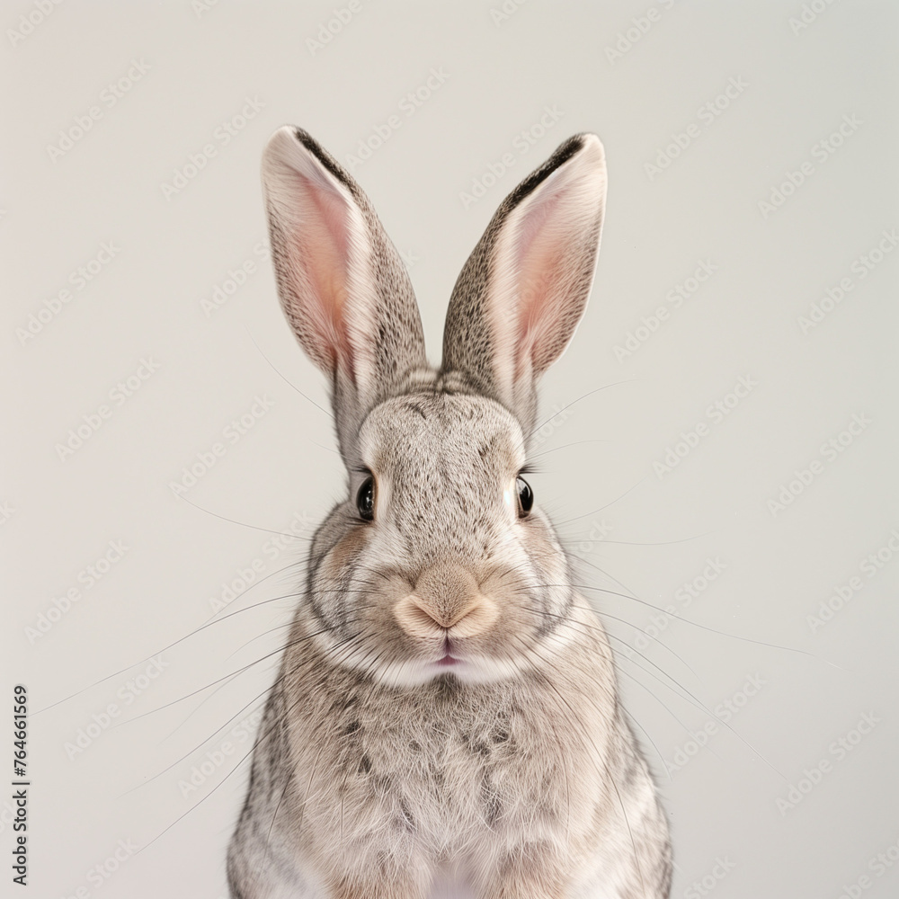 rabbit (bunny) isolated on white