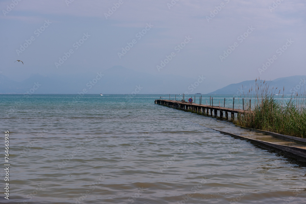 Obraz premium Sirmione, lugana, Brescia, italia,