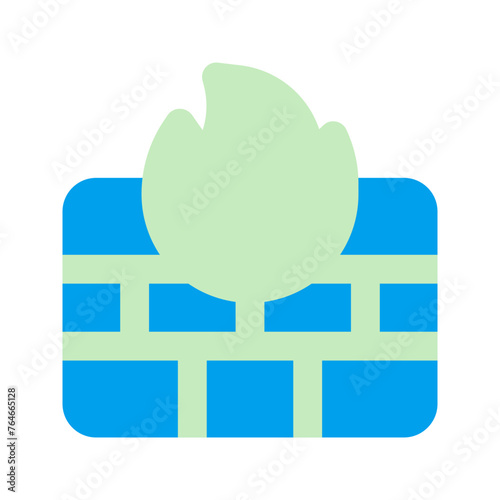 firewall duo tone icon