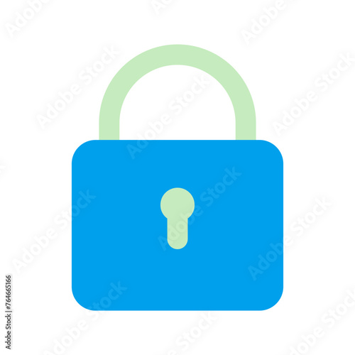 lock duo tone icon