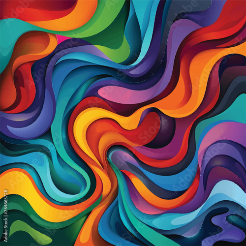 Colorful abstract texture for background, flat design
