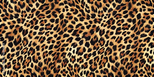 Leopard skin texture background pattern 