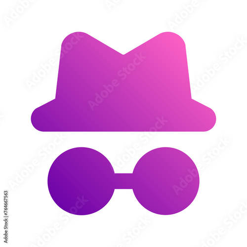 spyware gradient icon
