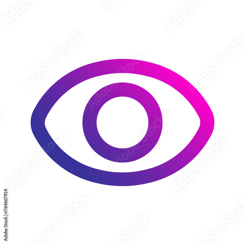 Free Download vision gradient icon - GFXLoad
