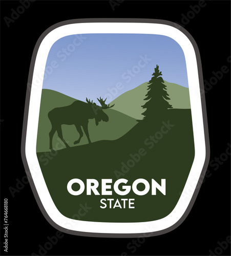 oregon state with beautiful view photo