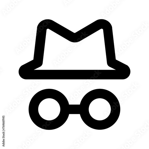 spyware line icon