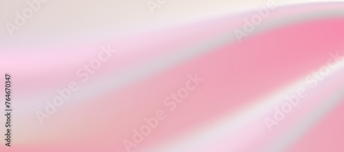 Soft and Tender Pink draping colors. Pink abstract background. Monochromatic Pink draped swirls. Blurry Pink gradient backdrop. Waves of soft pink. Vector Illustration. 