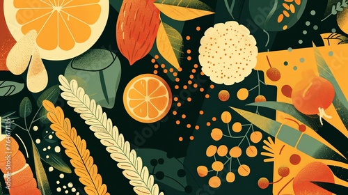 SDG 2 No Hunger Illustration