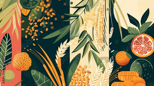 SDG 2 No Hunger Illustration