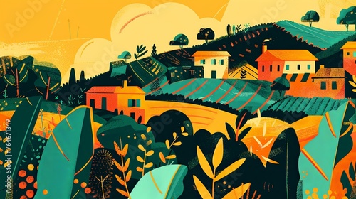 SDG 2 No Hunger Illustration