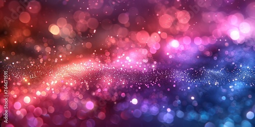 A charming abstract background with sparkling bokeh lights in vibrant purple hues, perfect for holiday celebrations and holiday themes.