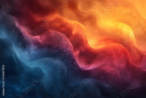 Bright gradient background with colorful grains. It represents a mix of energy, movement, fun and liveliness with the grain of old computer graphics or noisy TV. It has a retro or futuristic feel.