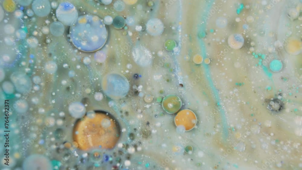 Abstract mix of colorful ink swirling in water, creating a dreamlike liquid art scene, macro shot Abstract mix of colorful ink swirling in water, creating a dreamlike liquid art scene, macro shot