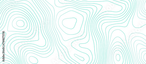 Topographic map background geographic line map pattern .panorama view mint color wave curve lines .geographic mountain relief abstract grid .the concept map of a conditional geography map .