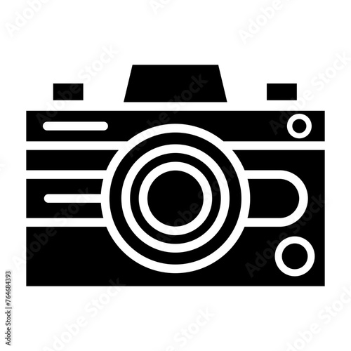 Camera glyph icon