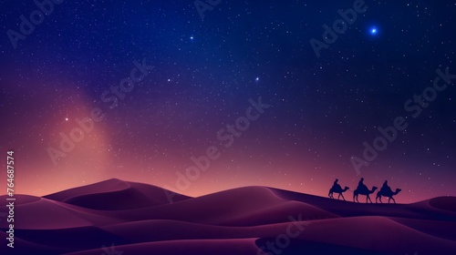 sunset in the desert © Mohammad Moiz
