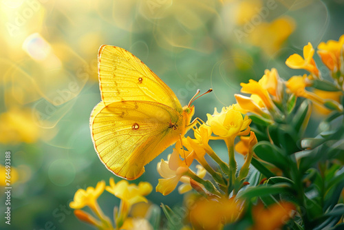 yellow butterfly © Наталья Гордиенко