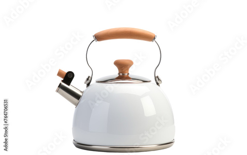 electric kettle isolated on white background