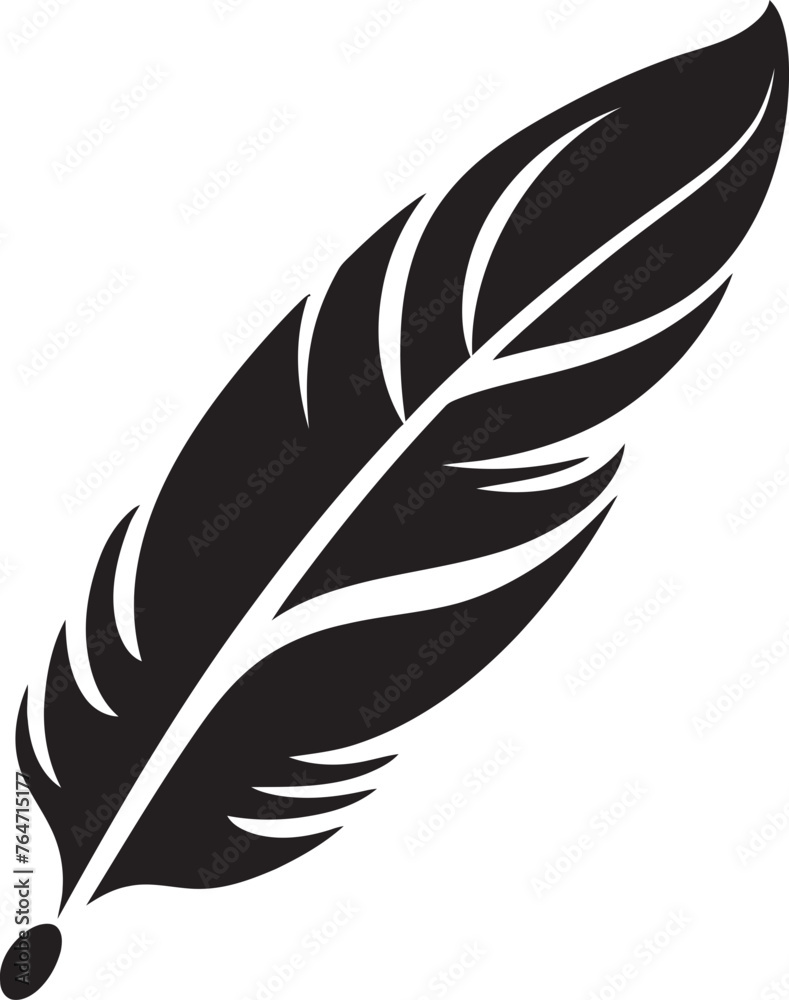Minimalist Vector Feather Crafting Iconic Logo Symbols Feather Symbol Graphic Vector Logo Design Elegance Minimalist Vector Feather Crafting Iconic Logo Symbols Feather Symbol Graphic Vector Logo Design Elegance