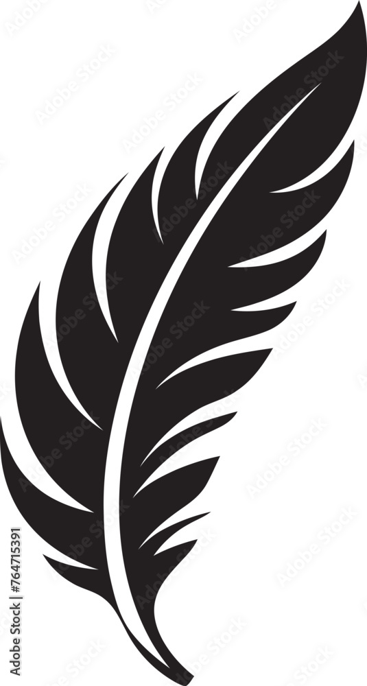 Feather Vector Graphic Elegant Logo Design Clean Feather Symbol Minimalist Logo Inspiration Feather Vector Graphic Elegant Logo Design Clean Feather Symbol Minimalist Logo Inspiration