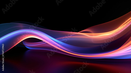 Modern futuristic neon light abstract background
