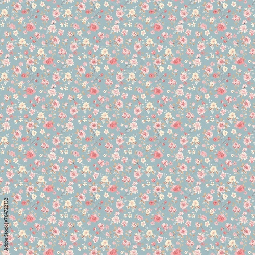 floral flowers wallpaper background pattern