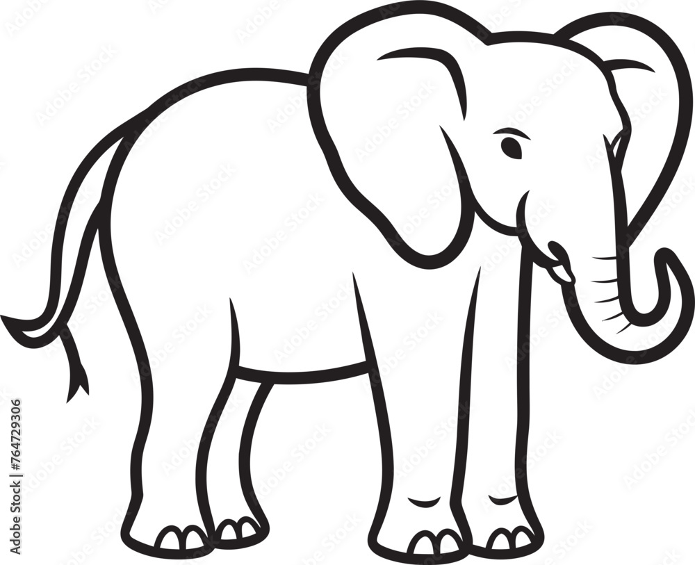 Elephant Emblem Emblematic Elephant Icon in Vector Art Elegant Elephant Vector Graphics Exuding the Elegant Charm of an Elephant Elephant Emblem Emblematic Elephant Icon in Vector Art Elegant Elephant Vector Graphics Exuding the Elegant Charm of an Elephant