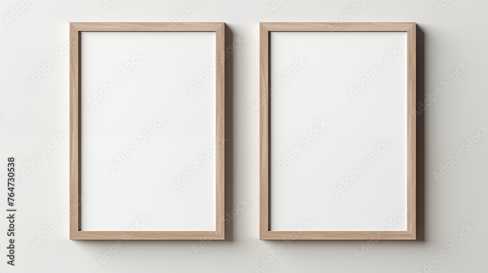 Contour, cadre décoratif en bois pour mock-up, conception et création graphique. Décoration. Arrière-plan blanc, épuré, vide. Contour, cadre décoratif en bois pour mock-up, conception et création graphique. Décoration. Arrière-plan blanc, épuré, vide.