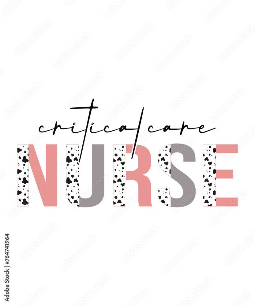 Critical care nurse, nurse t shirt design print template Critical care nurse, nurse t shirt design print template