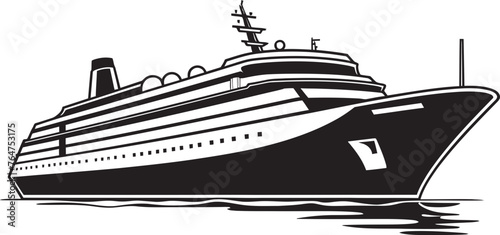 Harmony Hull Musical Artist Ship Iconic Vector Symphonic Sailing Ship Design Reflecting Musical Influence